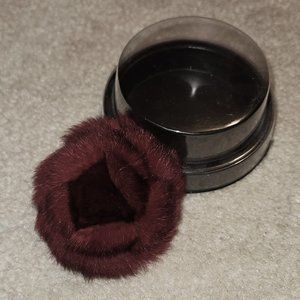 Mink brooch pin